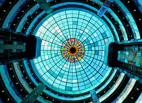 Glass Dome 4K Wallpaper · architecture · 3840×2785