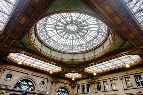 Glass Dome 4K Wallpaper · architecture · 3840×2561