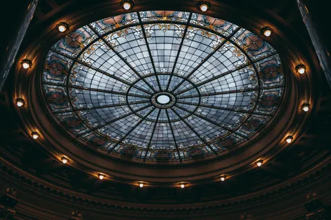 Glass Dome 4K Wallpaper · architecture · 3840×2560