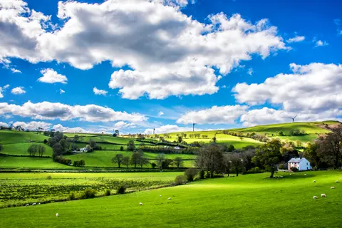 Fond d'écran Collines vertes 4K · nature · 3840×2560