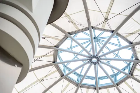 Glass Dome 4K Wallpaper · architecture · 3840×2560