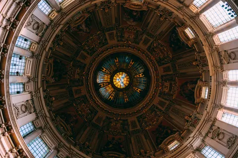 玻璃穹頂 4K桌布 · architecture · 3840×2560