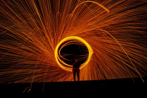 Light Painting 4K Wallpaper · abstract · 3840×2560