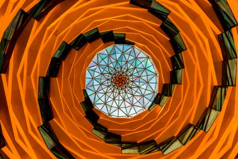 والپیپر گنبد شیشه‌ای با کیفیت 4K · architecture · 3840×2560