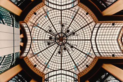 Glass Dome 4K Wallpaper · architecture · 3840×2563