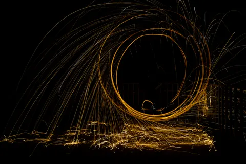 Light Painting 4K Wallpaper · abstract · 3840×2555