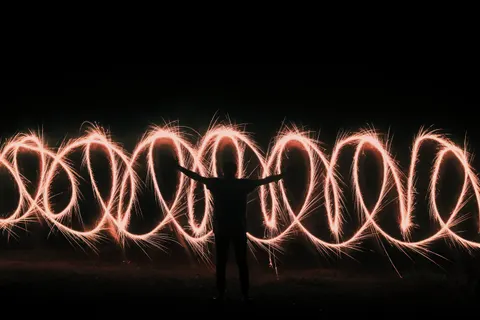 Light Painting 4K Wallpaper · abstract · 3840×2560