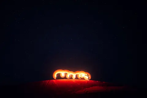 Light Painting 4K Wallpaper · abstract · 3840×2561