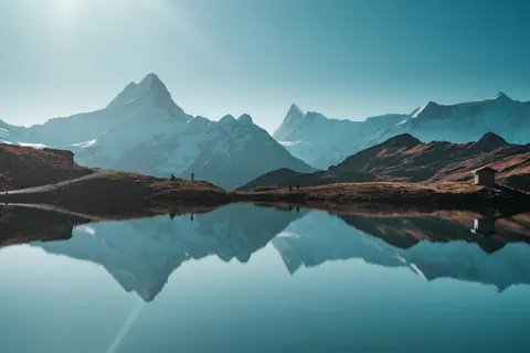 Mountain Lake 4K Wallpaper · mountains · 3840×2560