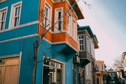 Colorful Houses 4K Wallpaper · architecture · 3840×2560
