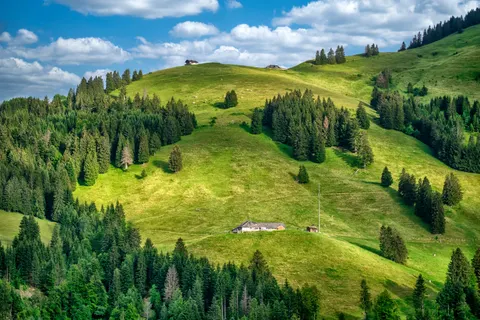Fond d'écran Collines vertes 4K · nature · 3840×2560
