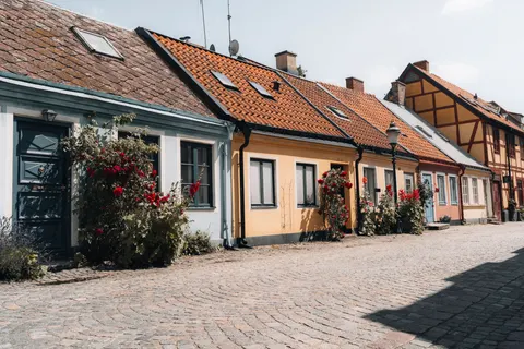 Renkli Evler 4K Duvar Kağıdı · architecture · 3840×2560