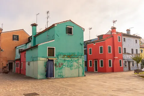 Renkli Evler 4K Duvar Kağıdı · architecture · 3840×2561