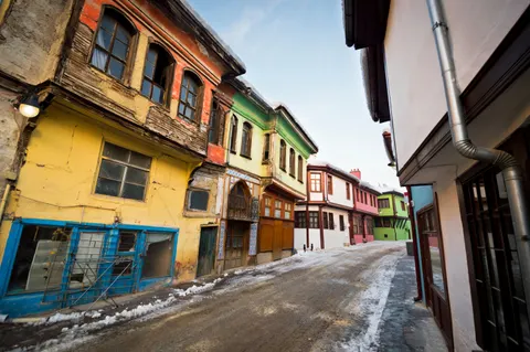 Renkli Evler 4K Duvar Kağıdı · architecture · 3840×2553