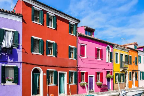 Colorful Houses 4K Wallpaper · architecture · 3840×2560