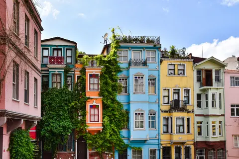 Renkli Evler 4K Duvar Kağıdı · architecture · 3840×2560