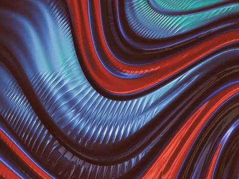 波紋線條 4K桌布 · abstract · 3840×2880