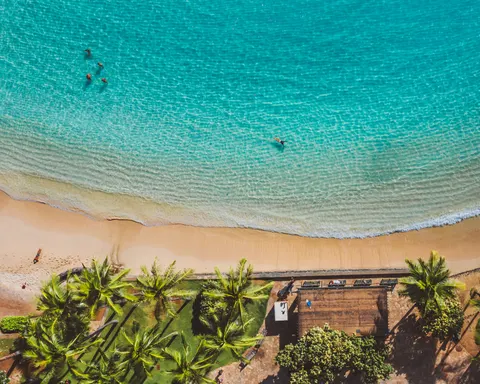 Tapeta Tropikalna Plaża 4K · ocean · 3840×3072