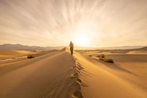 خلفية كثبان الصحراء بدقة 4K · nature · 3840×2561
