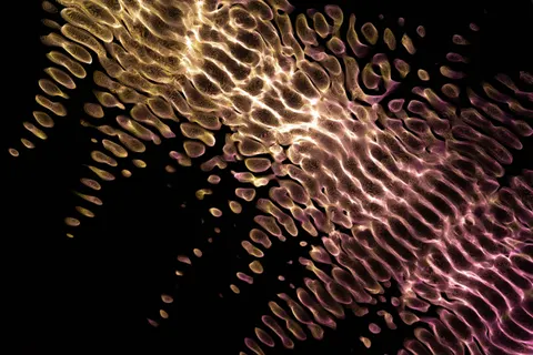 빛나는 입자 4K 배경화면 · abstract · 3840×2560