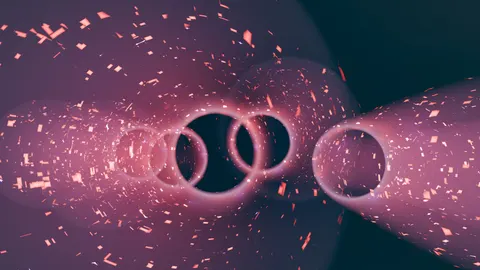 Parlayan Parçacıklar 4K Duvar Kağıdı · abstract · 3840×2160