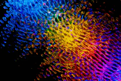 發光粒子 4K桌布 · abstract · 3840×2560