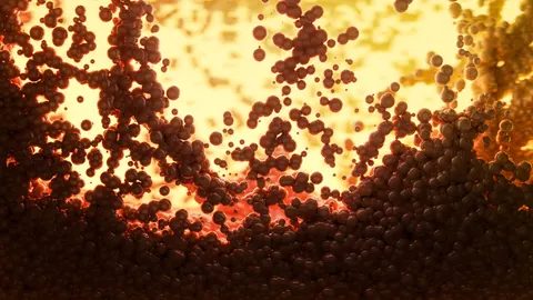 Parlayan Parçacıklar 4K Duvar Kağıdı · abstract · 3840×2160