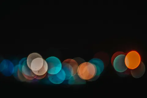 خلفية جسيمات متوهجة بدقة 4K · abstract · 3840×2560
