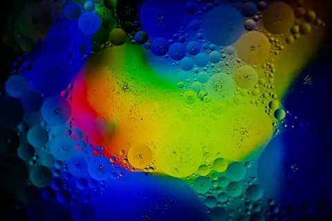 Ölblasen 4K Hintergrundbild · abstract · 3840×2560