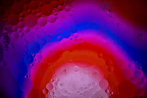 Ölblasen 4K Hintergrundbild · abstract · 3840×2560