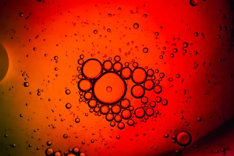 Oil Bubbles 4K Wallpaper · abstract · 3840×2560