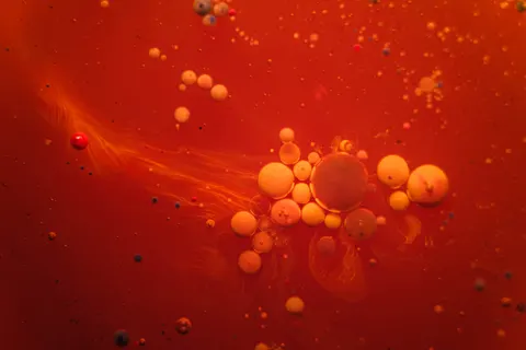Ölblasen 4K Hintergrundbild · abstract · 3840×2560