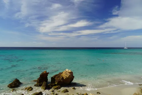 Tropischer Strand 4K Hintergrundbild · ocean · 3840×2560