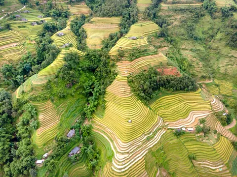 Rice Terraces 4K Wallpaper · nature · 3840×2880