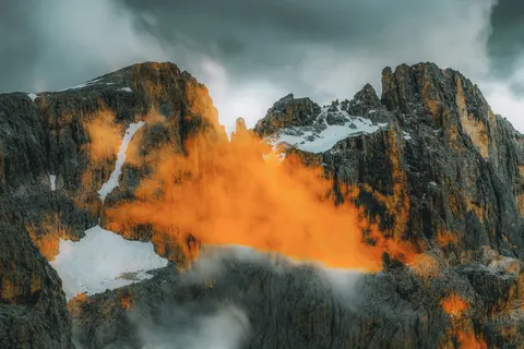 Fondo de pantalla Volcán 4K · nature · 3840×2560