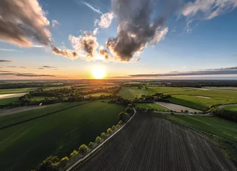Fondo de pantalla Campo rural 4K · nature · 3840×2765