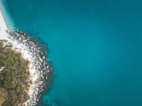 Tropischer Strand 4K Hintergrundbild · ocean · 3840×2880