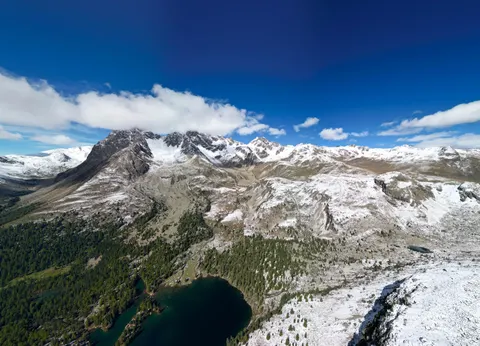 Snowy Mountain Peak 4K Wallpaper · mountains · 3840×2765