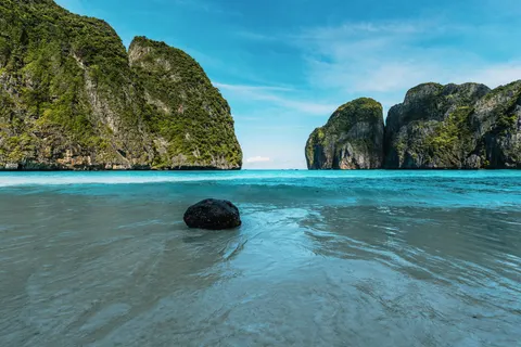 Tropischer Strand 4K Hintergrundbild · ocean · 3840×2560