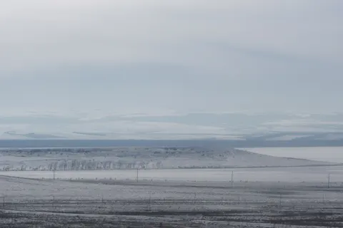 Snow Field 4K Wallpaper · minimal · 3840×2560