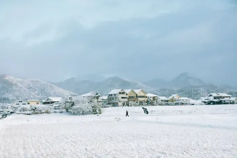 Kar Tarlası 4K Duvar Kağıdı · minimal · 3840×2560
