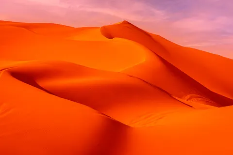 Обои Закат над дюнами 4K · minimal · 3840×2560