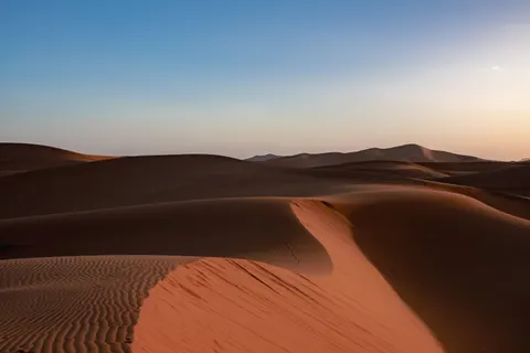 Обои Закат над дюнами 4K · minimal · 3840×2560