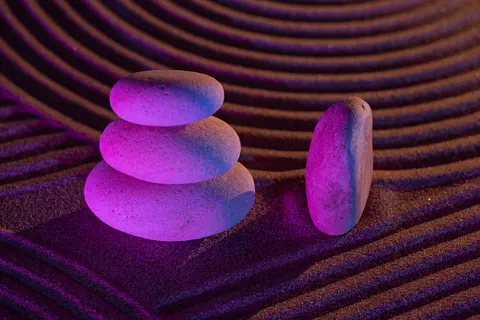 Fond d'écran Pierres zen 4K · minimal · 3840×2560