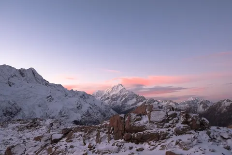 Обои Горный хребет 4K · mountains · 3840×2560