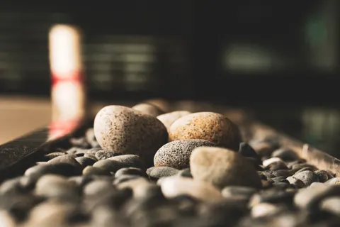 Fond d'écran Pierres zen 4K · minimal · 3840×2560