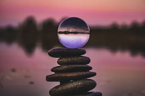 Fond d'écran Pierres zen 4K · minimal · 3840×2560