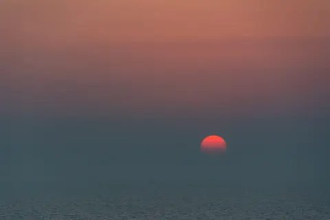 漸變地平線 4K桌布 · minimal · 3840×2560