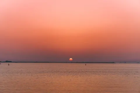 ग्रेडिएंट क्षितिज 4K वॉलपेपर · minimal · 3840×2560