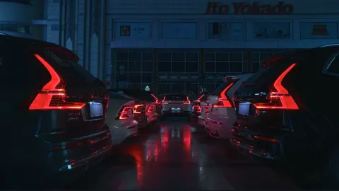 夜色中的汽車 4K桌布 · cars · 3840×2160